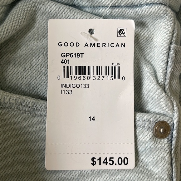 Good American Good Waist Palazzo Size14/32 - Picture 4 of 4